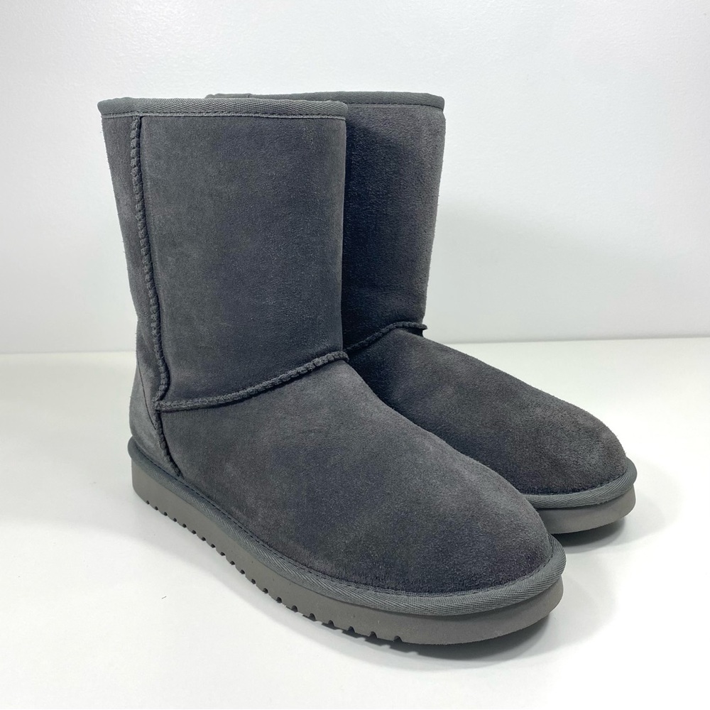 Koolaburra by UGG Classic Gray Suede & Shearling Mid-calf Winter Boots 1017090 9